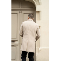 Classic Dress Coat - Beige